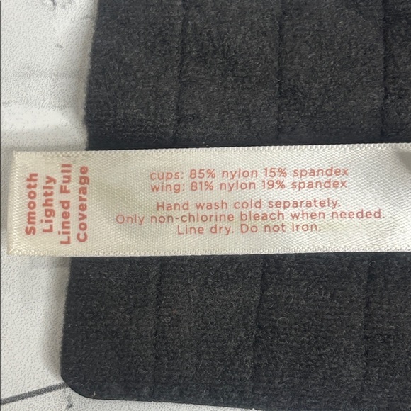 NWOT Cacique Lane Bryant Womans Full Coverage Bra Black Smooth UNDERWIRE 38H - Picture 8 of 9